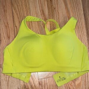 Lululemon Athletica Neon Yellow Sports Bra 34D see description